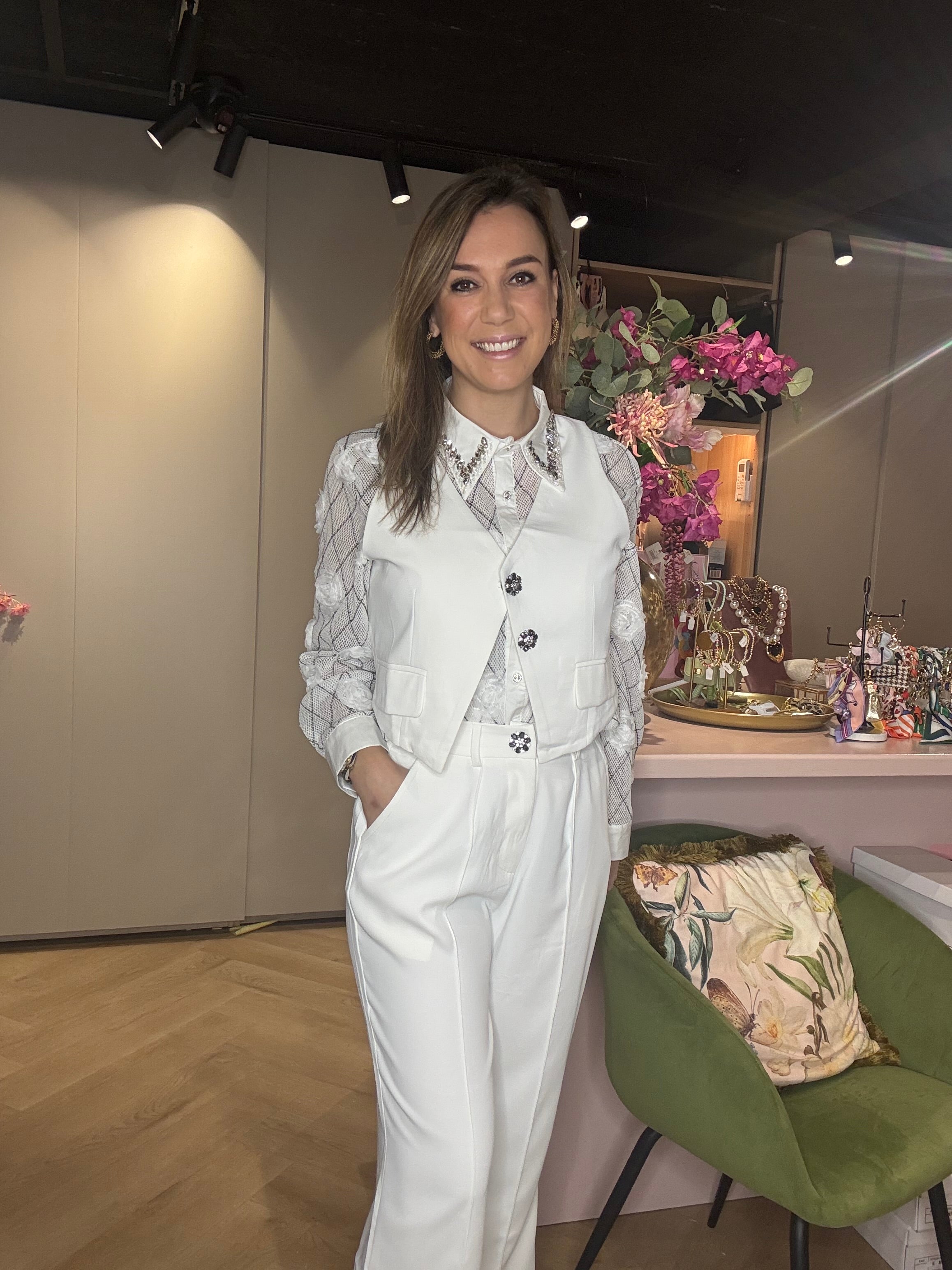 2 Delige Set Joyce Wit